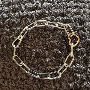 PANDORA ME link chain charm bracelet